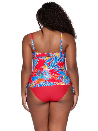 Tankini swimsuit Sunsets Separates Mix and match swimwear Beachwear Resort wear Adjustable straps Underwire support Bikini bottoms Swimwear separates Summer fashion Tiger Lily