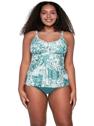 Tori Tankini
Daydream
Sunsets Escape
Tankini swimsuit
Women's swimwear
Floral print swimwear
Adjustable straps
Bust support tankini
Stylish tankini top
Comfortable swimwear
Beachwear
Summer swimwear
Swim tops
Modern tankini
Two-piece swimsuit