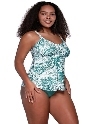 Tori Tankini
Daydream
Sunsets Escape
Tankini swimsuit
Women's swimwear
Floral print swimwear
Adjustable straps
Bust support tankini
Stylish tankini top
Comfortable swimwear
Beachwear
Summer swimwear
Swim tops
Modern tankini
Two-piece swimsuit