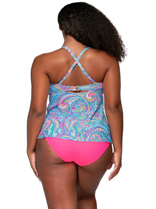 Tori Tankini
Paisley Pop print
Sunsets Escape
Tankini top
Floral swimwear
Vibrant swimsuit
Retro print swimwear
Paisley tankini
Swimwear collection
Women's tankini
Summer swimwear
Beachwear
Stylish tankini
Comfortable swimwear
High-quality tankini
Tori Paisley tankini