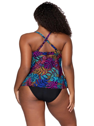 Tori Tankini
Panama Palms
Sunsets Escape
Palm print tankini
Tropical swimwear
Women's swimwear
Tankini top
Swimwear set
Beach style
Resort wear
High-quality swimwear
Summer fashion
Comfortable tankini
Vacation swimwear
Adjustable straps
Vibrant print swimwear