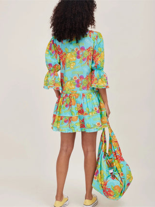 Moda Posa Penelope Dress
Blue Fruit Stand dress
Women's midi dress
Floral print dress
Ruffled midi dress
Tiered skirt dress
Boho style dress
Flowy summer dress
Casual chic dress
Lightweight fabric