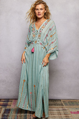 V-Neck Maxi Dress
Cotton Maxi Dress
Embroidered Maxi Dress
Tassel Maxi Dress
Boho Maxi Dress
Flowy Cotton Dress
Women's Maxi Dress
Embroidery Cotton Dress
