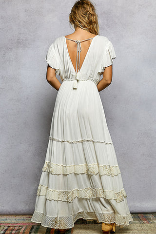 Everyday maxi dress
Comfortable summer dress
Relaxed fit dress
Elegant casual dress