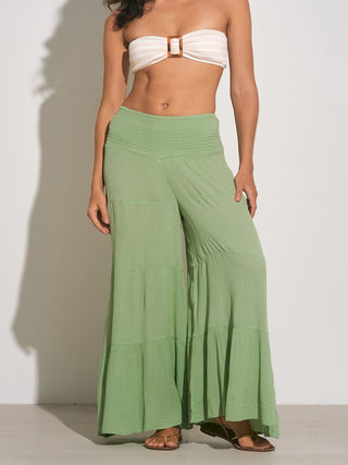 Sage Wide Leg Pant Boho Chic Casual 
Luxury Flowy Silhouette Comfortable Fit Summer Fashion
Lightweight Fabric Effortless Style
Versatile Wardrobe Resort Wear
Travel Essentials Beach Chic