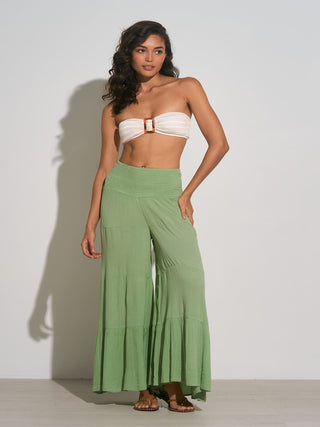 Sage Wide Leg Pant Boho Chic Casual 
Luxury Flowy Silhouette Comfortable Fit Summer Fashion
Lightweight Fabric Effortless Style
Versatile Wardrobe Resort Wear
Travel Essentials Beach Chic