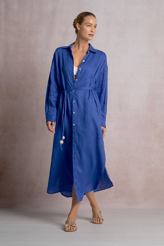 Elan linen maxi shirt dress for summer
long sleeve linen shirt dress maxi women
button down linen maxi dress with belt
casual oversized linen maxi dress women
breathable resort linen shirt dress maxi