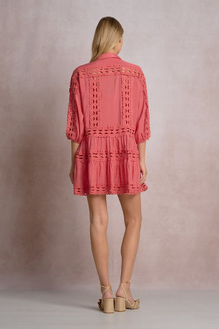 Pink Bright Solace Dress
Elan Solace Dress
Bright Pink Mini Dress
Collared Mini Dress
Eyelet Trim Dress
Eyelet Cutout Dress
3/4 Sleeve Mini Dress
Pink Resort Wear Dress
Vacation Outfit Dress
Summer Mini Dress
Lightweight Pink Dress
Breezy Cotton Blend Dress
Feminine Pink Dress
Chic Day Dress
Casual Resort Dress
Beach Vacation Dress
Spring Summer Fashion
Weekend Brunch Outfit
Pink Boutique Dress
Elegant Casual Dress
Travel-Friendly Dress
Women's Pink Fashion
Resort Chic Style
Contemporary Women's Clothing
