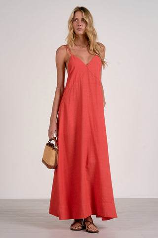 coral maxi dress
coral linen dress
red coral maxi dress
women's maxi dress
women's summer dress
women's resort dressCoral | Maxi Dress | Summer | Resort Wear | Vacation | Beachwear | Women's Dresses | Spaghetti Strap | V-Neck | Flowy | Sleeveless | Tropical | Travel Style
