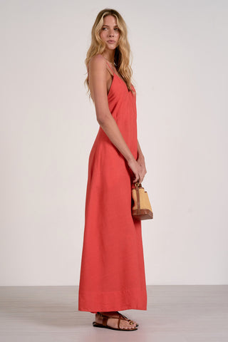 coastal style dress
boho summer dress
 coral maxi dress
 coral summer dress, coral resort dress, coral vacation maxi dress, flowy coral maxi dress, women's coral maxi dress

 V-neck, spaghetti strap, sleeveless, flowy, relaxed fit, lightweight, A-line, full length, resort wear, beach vacation

