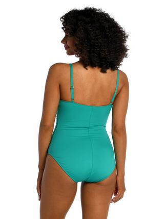 Swimwear
One-Piece Swimsuit
Stylish Beachwear
Elegant Swimwear
La Blanca Swim Collection
Summer Fashion
Beach Vacation Look
Chic Swimsuit Design
Comfortable Swimwear Fit
Poolside Style
Emerald
Emerald Green