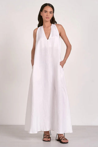 "Elan Lala Maxi Dress – Sleeveless Cotton-Linen V‑Neck Maxi"

"Flowy Summer Maxi Dress – Lala by Elan"

"Lightweight Breathable Maxi: 55% Linen / 45% Cotton – Elan"

"Easy-to-Wear Elan Lala Maxi – Dress Up or Down"