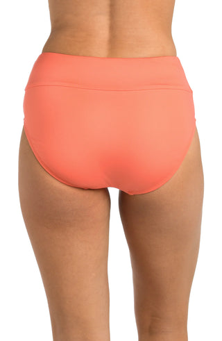 “24 & Ocean solid high waist spliced swim bottom tummy control”

“High-waisted full‑coverage bikini bottom by 24 & Ocean”

“Plus size spliced high waist swim bottom 24 & Ocean”

“Solid nylon/elastane high-waist bikini bottom”

“24th & Ocean figure‑flattering high waist swimwear”